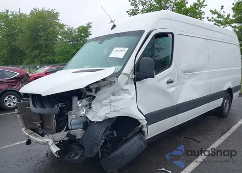 2021 Mercedes-Benz Sprinter 2500 High Roof I4 from USA, damaged, VIN W1W40CHYXMT053181